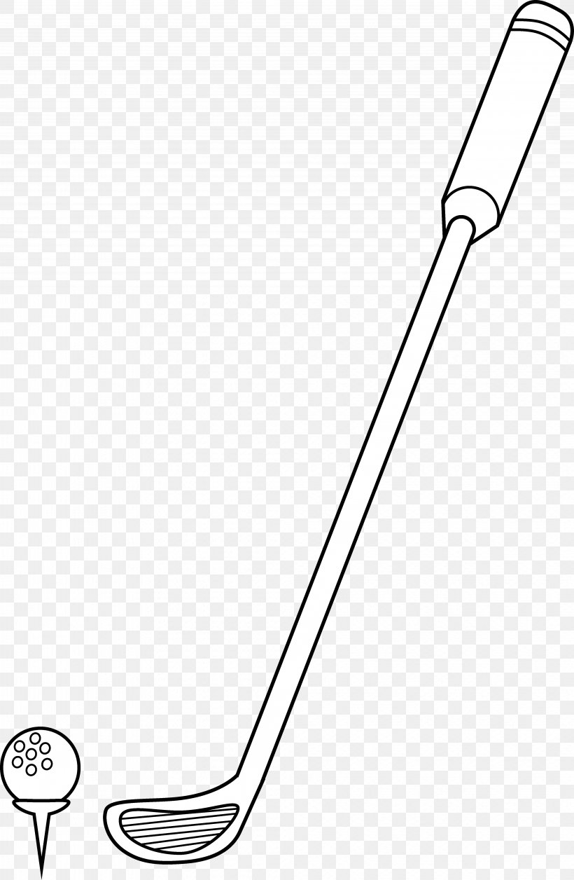 Golf Club Golf Course Tee Clip Art, PNG, 4068x6231px, Golf, Area, Ball, Black And White, Cutlery Download Free