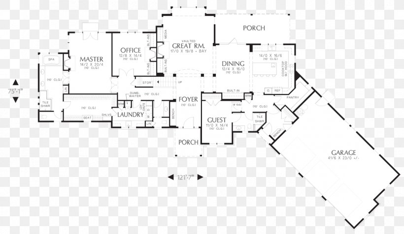 Floor Plan House Plan Interior Design Services, PNG, 1200x698px, Floor Plan, American Craftsman, Architectural Plan, Architecture, Area Download Free