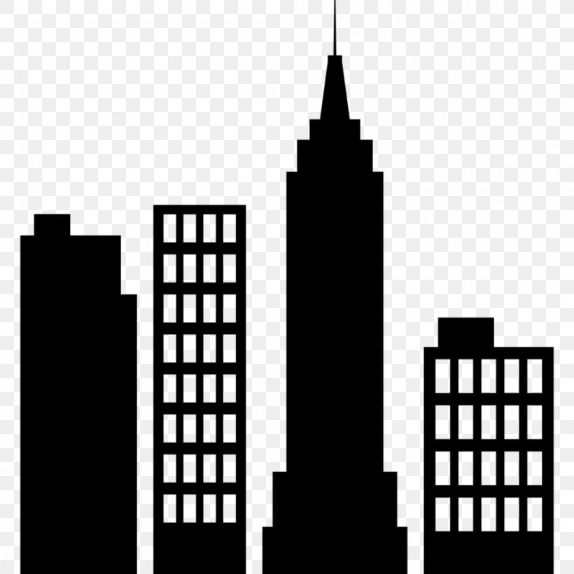 New York City Peter T. Roach & Associates, P.C. Skyline, PNG, 1000x1000px, New York City, Black And White, Building, Business, City Download Free