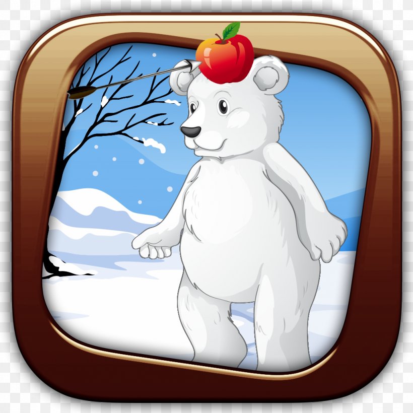 Polar Bear Dog Save The Bear Game, PNG, 1024x1024px, Watercolor, Cartoon, Flower, Frame, Heart Download Free