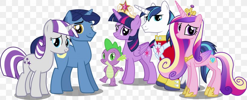 Pony Twilight Sparkle Princess Cadance Princess Celestia Family, PNG, 3784x1544px, Watercolor, Cartoon, Flower, Frame, Heart Download Free
