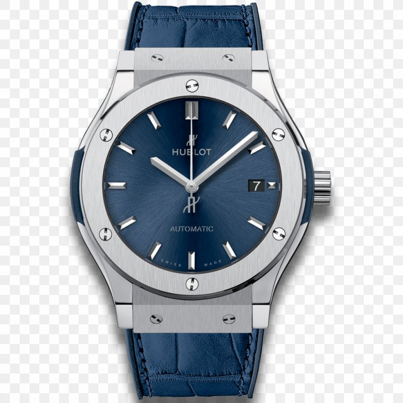 Hublot Automatic Watch Chronograph Jewellery, PNG, 1000x1000px, Hublot, Automatic Watch, Brand, Chronograph, Electric Blue Download Free