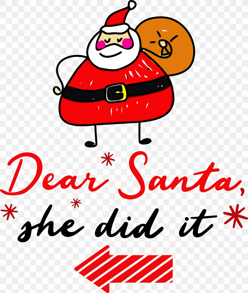 Dear Santa Santa Claus Christmas, PNG, 2531x3000px, Dear Santa, Cartoon, Character, Character Created By, Christmas Download Free