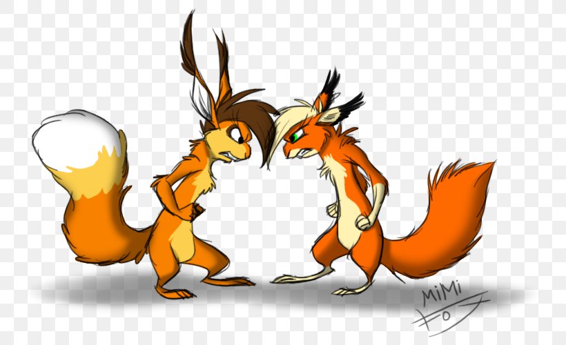 Red Fox Squirrel Cat Illustration Drawing, PNG, 800x500px, Red Fox, Art, Beak, Carnivoran, Cartoon Download Free