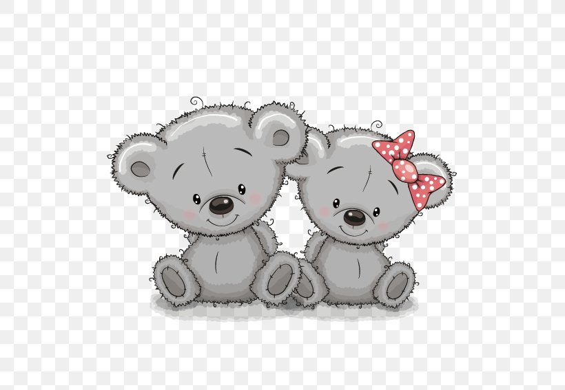 Bear Cartoon Couple, PNG, 567x567px, Watercolor, Cartoon, Flower, Frame, Heart Download Free
