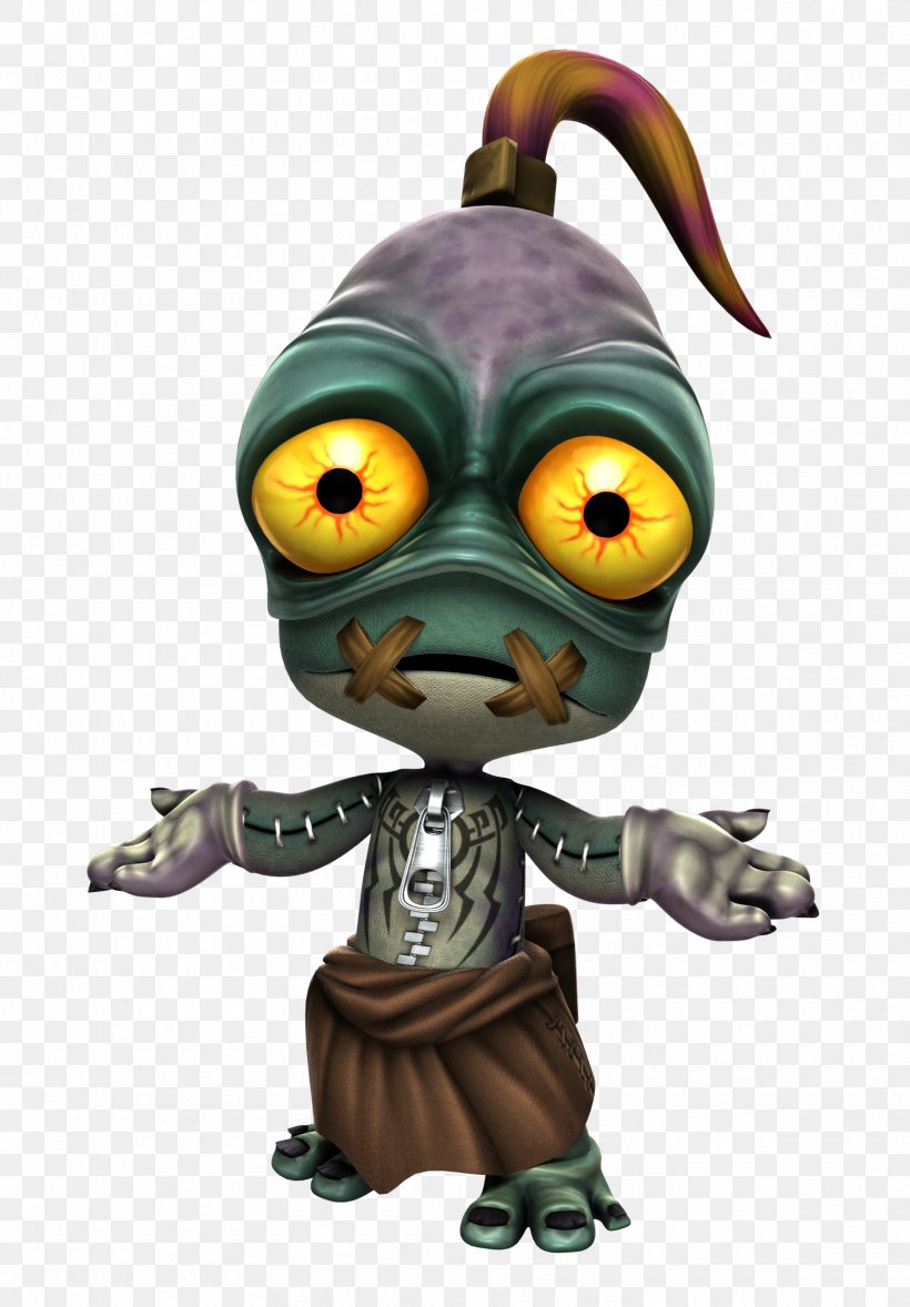 LittleBigPlanet 2 Oddworld: Abe's Oddysee LittleBigPlanet 3 Oddworld: New 'n' Tasty! Sephiroth, PNG, 1720x2472px, Littlebigplanet 2, Abe, Action Figure, Downloadable Content, Fictional Character Download Free