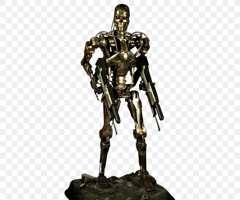 The Terminator Endoskeleton YouTube Bronze Sculpture, PNG, 405x682px, Terminator, Action Figure, Armour, Avatar, Bronze Download Free