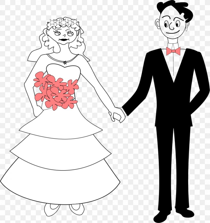 Wedding Invitation Bridegroom Clip Art, PNG, 848x900px, Watercolor, Cartoon, Flower, Frame, Heart Download Free