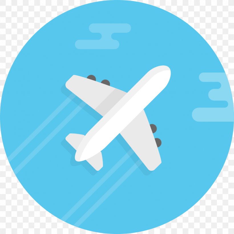 Airplane Icon Design, PNG, 1024x1024px, Airplane, Air Travel, Aircraft, Aqua, Azure Download Free