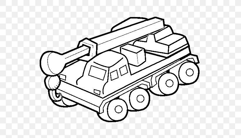 Drawing Crane Truck Coloring Book Painting, PNG, 600x470px, Drawing, Area, Automotive Design, Black And White, Color Download Free