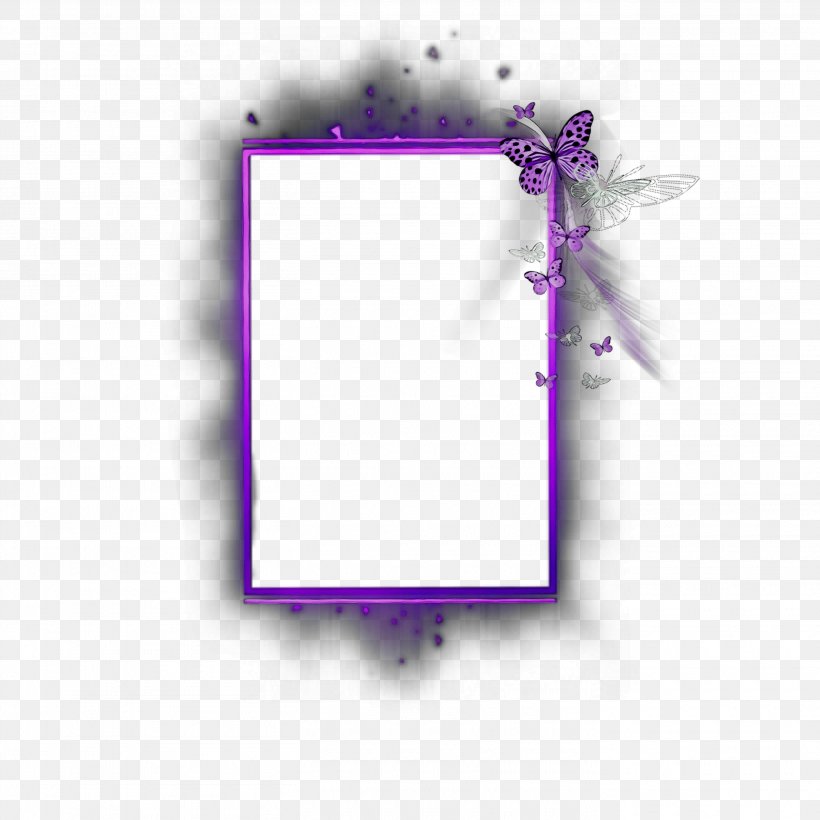 Graphics Picture Frames Rectangle Font Image, PNG, 2815x2815px, Picture Frames, Picture Frame, Purple, Rectangle, Violet Download Free