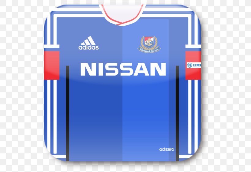 J1 League Yokohama F. Marinos T-shirt Japan Adidas, PNG, 562x562px, J1 League, Adidas, Area, Blue, Brand Download Free