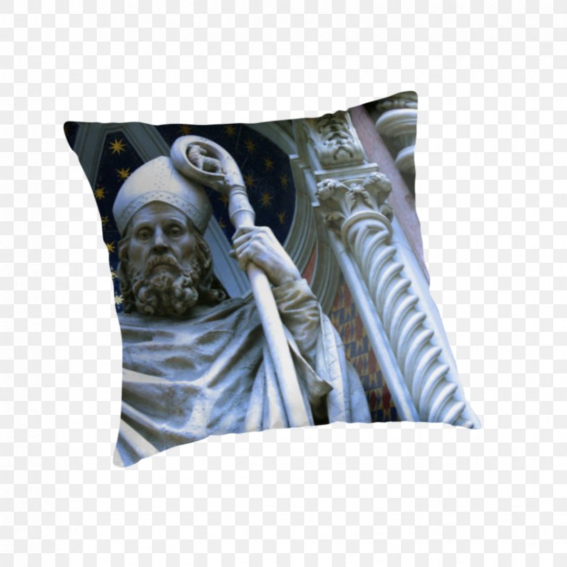 Pug Throw Pillows Cushion Florence, PNG, 875x875px, Pug, Cathedral, Cushion, Dog Like Mammal, Florence Download Free