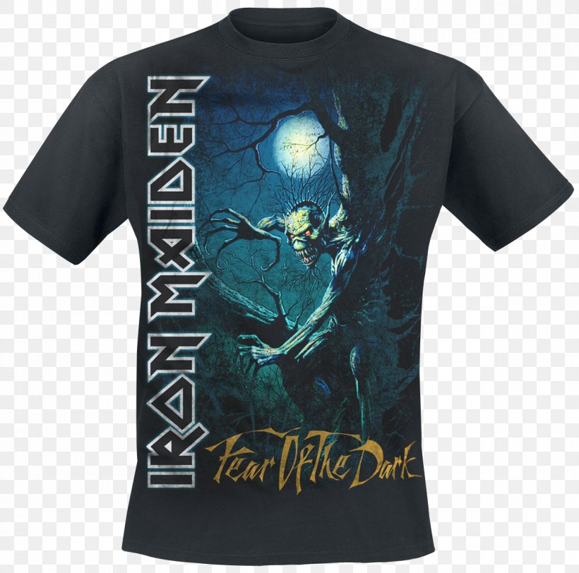 T-shirt Fear Of The Dark Clothing Top, PNG, 1200x1189px, Tshirt, Active Shirt, Brand, Clothing, Clothing Sizes Download Free