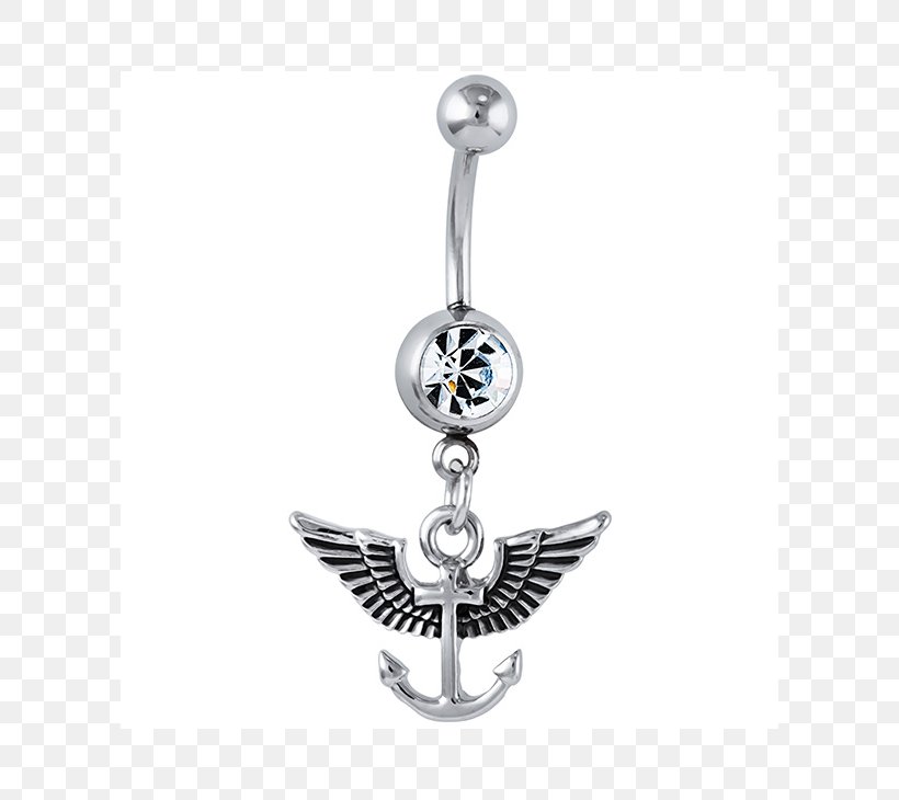 Earring Navel Piercing Jewellery, PNG, 730x730px, Earring, Anchor, Body Jewellery, Body Jewelry, Body Piercing Download Free