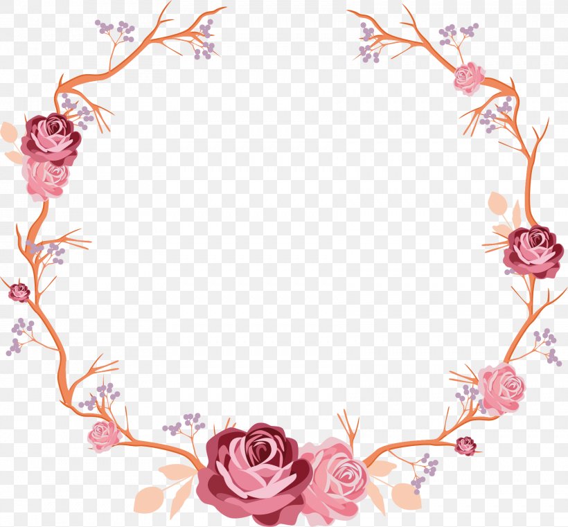 Hand Painted Rose Flower Vine, PNG, 1722x1600px, Marriage, Area, Bride, Convite, Engagement Download Free