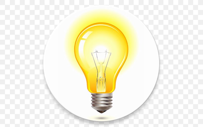 Incandescent Light Bulb Clip Art, PNG, 512x512px, Incandescent Light Bulb, Christmas Lights, Electric Light, Energy, Lamp Download Free