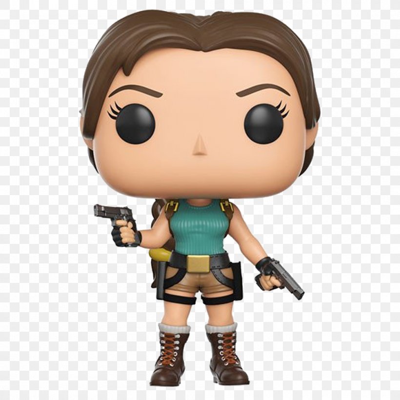 Lara Croft Tomb Raider Funko POP Games Video Games, PNG, 1000x1000px, Lara Croft, Action Figure, Action Toy Figures, Cartoon, Collectable Download Free