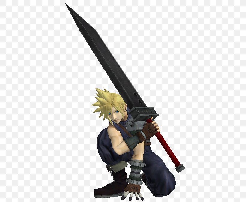 Super Smash Bros. For Nintendo 3DS And Wii U Animation Cloud Strife DeviantArt, PNG, 554x673px, Animation, Action Figure, Art, Artist, Cloud Strife Download Free