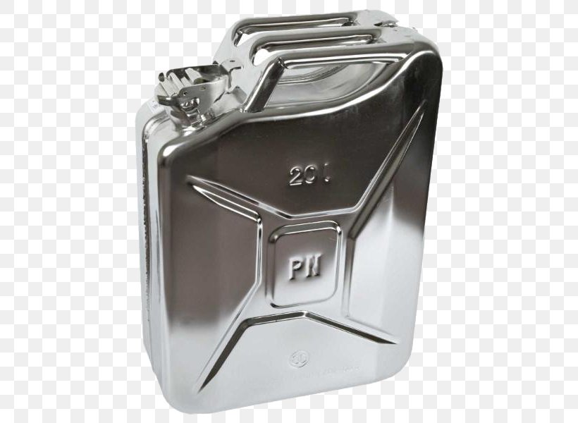 Jerrycan Metal Stainless Steel Fuel, PNG, 600x600px, Jerrycan, Aluminum Can, Fuel, Fuel Tank, Gallon Download Free