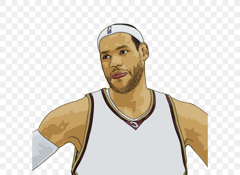 LeBron James Miami Heat Cleveland Cavaliers Clip Art, PNG, 600x600px, Lebron James, Arm, Athlete, Basketball, Beard Download Free