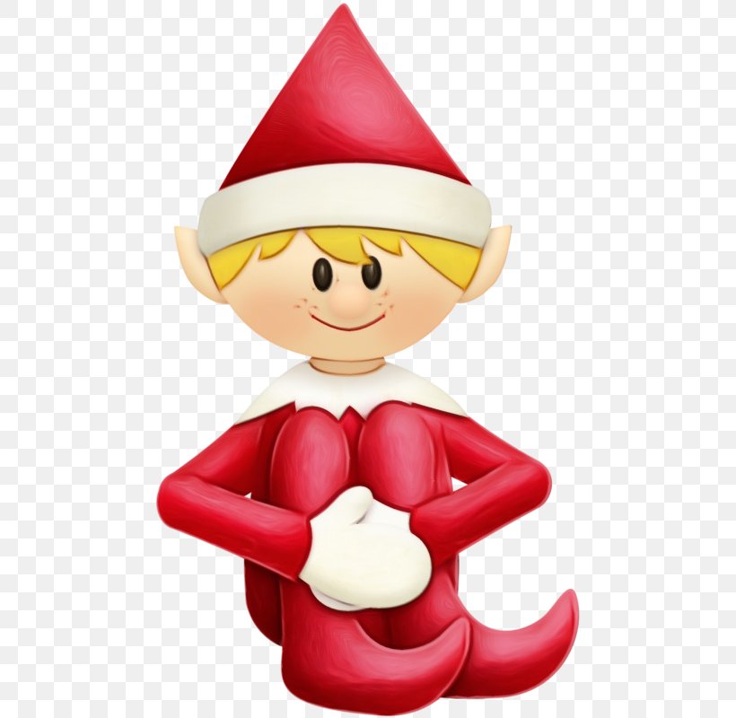 Santa Claus, PNG, 477x800px, Watercolor, Cartoon, Fictional Character, Figurine, Paint Download Free