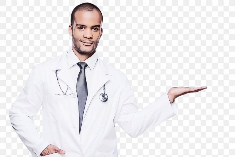 Stethoscope, PNG, 2448x1636px, Watercolor, Formal Wear, Gesture, Male, Neck Download Free