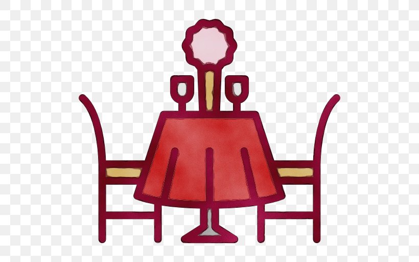 Furniture Chair Clip Art Table Magenta, PNG, 512x512px, Watercolor, Chair, Furniture, Magenta, Outdoor Furniture Download Free