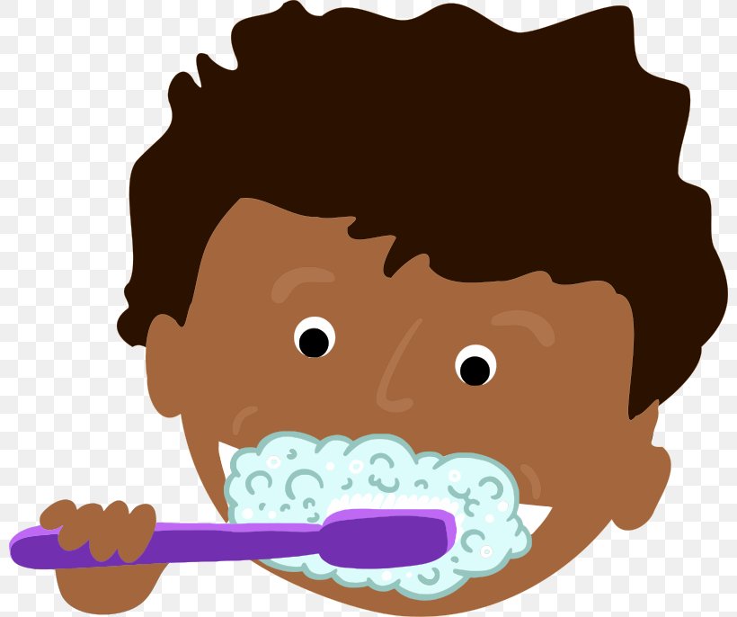 Tooth Brushing Child Toothbrush Clip Art, PNG, 800x686px, Watercolor, Cartoon, Flower, Frame, Heart Download Free