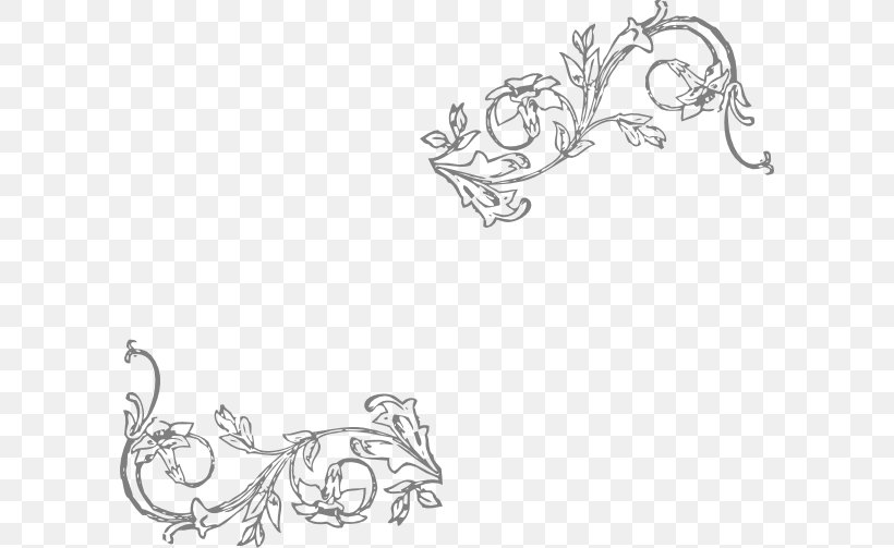 Flower Clip Art, PNG, 600x503px, Flower, Art, Artwork, Black And White, Body Jewelry Download Free