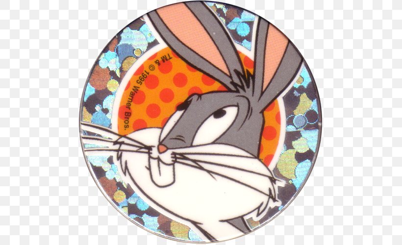 Milk Caps Looney Tunes Bugs Bunny Cartoon, PNG, 500x500px, Milk Caps, Art, Brand, Bugs Bunny, Cartoon Download Free
