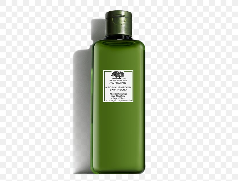 Origins Dr. Andrew Weil For Origins Mega-Mushroom Skin Relief Soothing Treatment Lotion Dr. Andrew Weil For Origins Mega-Mushroom Skin Relief Face Cleanser, PNG, 500x625px, Lotion, Andrew Weil, Bottle, Cleanser, Cosmetics Download Free