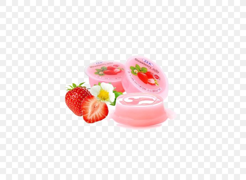 Strawberry Gelatin Dessert Nata De Coco Aedmaasikas Food, PNG, 600x600px, Strawberry, Aedmaasikas, Candy, Cream, Food Download Free