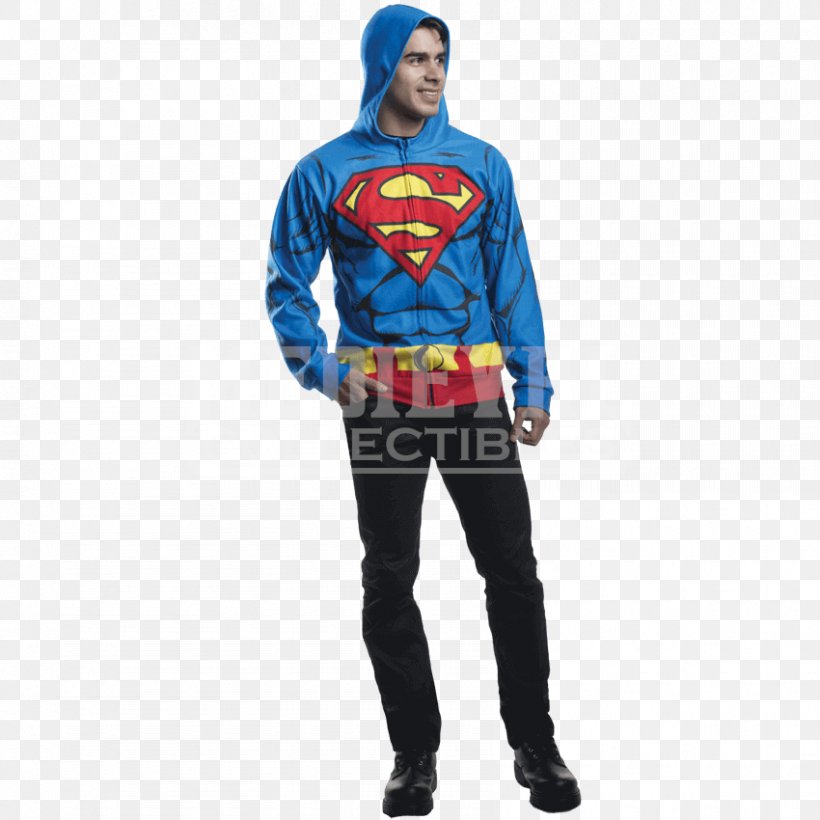 Superman Hoodie Clark Kent General Zod Costume, PNG, 850x850px, Superman, Action Figure, Buycostumescom, Clark Kent, Clothing Download Free