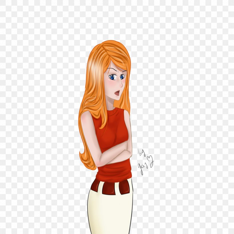 Candace Flynn Ferb Fletcher Phineas Flynn Drawing, PNG, 900x900px, Watercolor, Cartoon, Flower, Frame, Heart Download Free