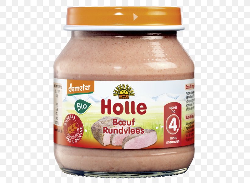 Holle Baby Food GmbH Organic Food Gravy, PNG, 600x600px, Baby Food, Baby Formula, Beef, Condiment, Dish Download Free