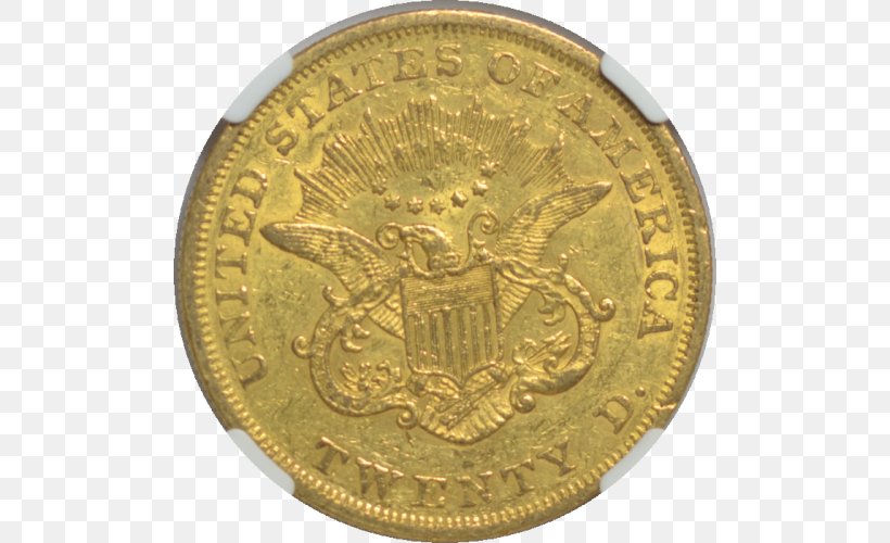 Gold Coin Double Eagle Silver Coin, PNG, 500x500px, Gold Coin, Brass, Bronze Medal, Coin, Currency Download Free