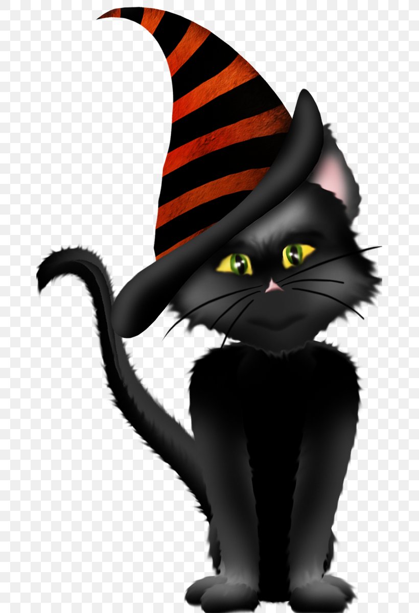 Halloween Jack-o-lantern Clip Art, PNG, 677x1200px, Halloween, Black Cat, Carnivoran, Cat, Cat Like Mammal Download Free