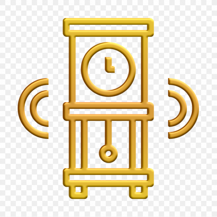 Time And Date Icon Wall Clock Icon Home Equipment Icon, PNG, 1154x1156px, Time And Date Icon, Brass, Home Equipment Icon, Line, Symbol Download Free