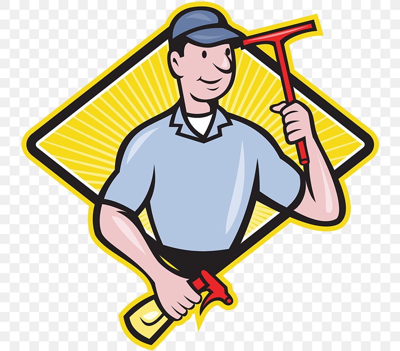 Window Cleaner Clip Art Illustration, PNG, 770x720px, Window, Artwork, Cartoon, Cleaner, Pleased Download Free