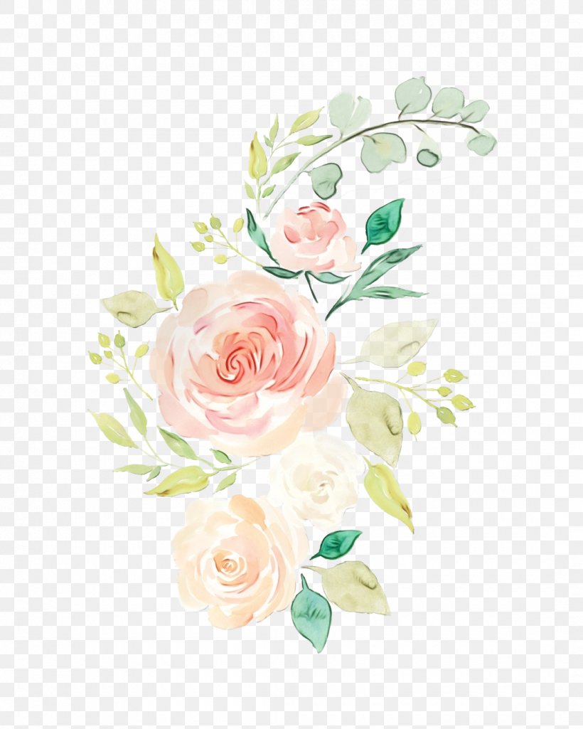 Garden Roses, PNG, 1080x1350px, Watercolor, Cut Flowers, Flower, Garden Roses, Paint Download Free