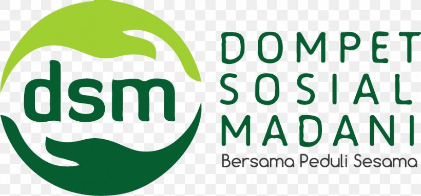 Logo Dompet Sosial Madani Community Human Sadaqah, PNG, 892x417px, Logo, Area, Brand, Community, Green Download Free