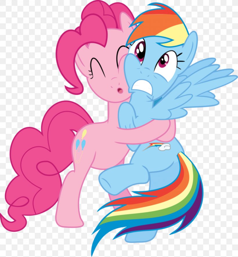Pony Pinkie Pie Rainbow Dash Applejack Fluttershy, PNG, 861x928px, Watercolor, Cartoon, Flower, Frame, Heart Download Free