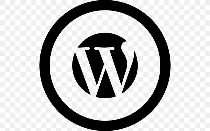 WordPress.com Content Management System Blog, PNG, 512x512px, Wordpress, Akismet, Area, Black And White, Blog Download Free