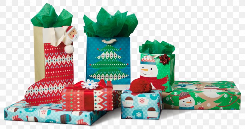 Gift Wrapping Paper Christmas Hallmark Cards, PNG, 980x517px, Gift Wrapping, Bag, Box, Christmas, Christmas Card Download Free