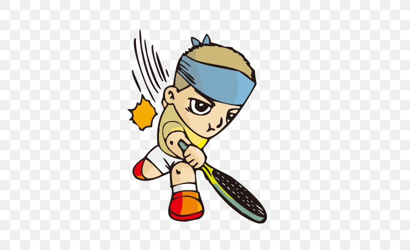 Sport Tennis Clip Art, PNG, 500x500px, Sport, Art, Cartoon, Child, Fictional Character Download Free