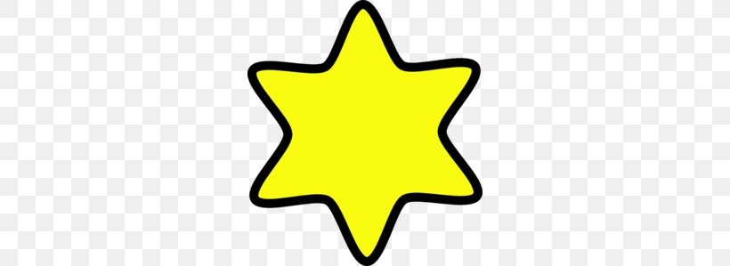 Star Of David Yellow Symbol Clip Art, PNG, 264x299px, Star Of David, Area, Black And White, Color, Star Download Free