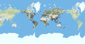 World Map - OpenStreetMap QGIS GeoJSON Geographic Information System PNG