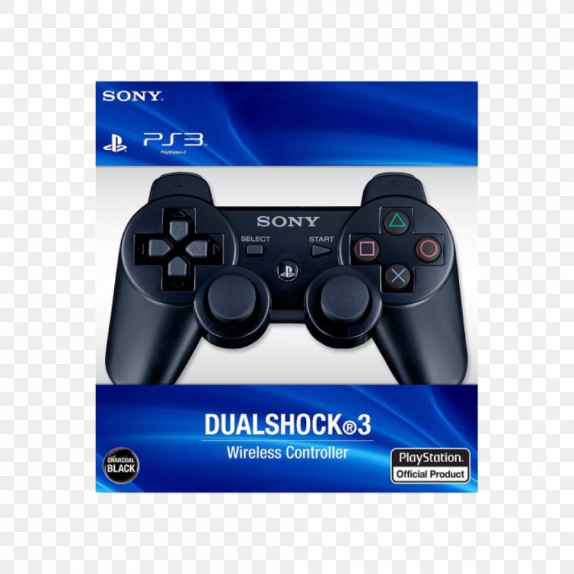PlayStation 2 PlayStation 3 PlayStation 4 Sixaxis Black, PNG, 1000x1000px, Playstation 2, All Xbox Accessory, Black, Computer Component, Dualshock Download Free