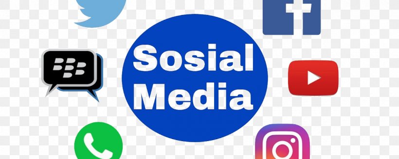 Social Media Logos Mass Media Business, PNG, 1200x480px, Social Media, Area, Blue, Brand, Business Download Free